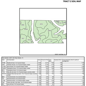 Tract 2 Soil Map