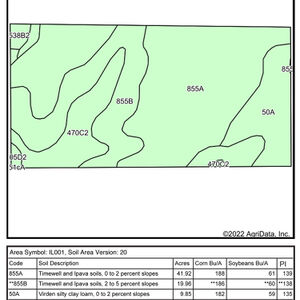 Tract 1 Soil Map